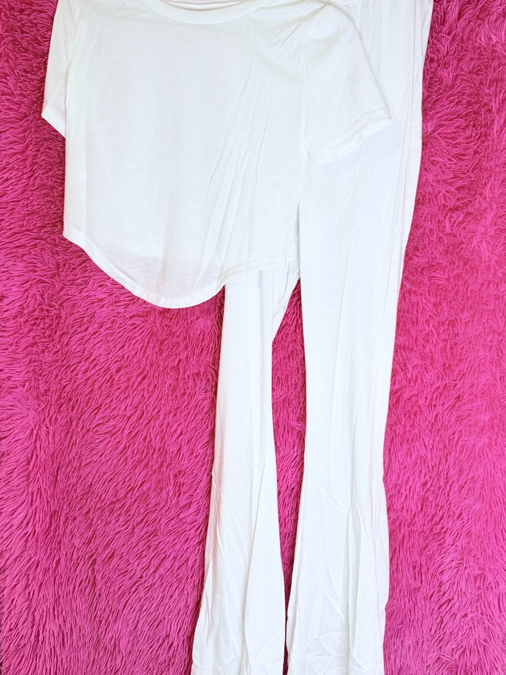 Everyday White Flared Pants for Women